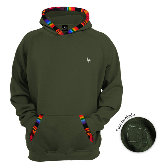 POLERA 12 ÁNGULOS VERDE