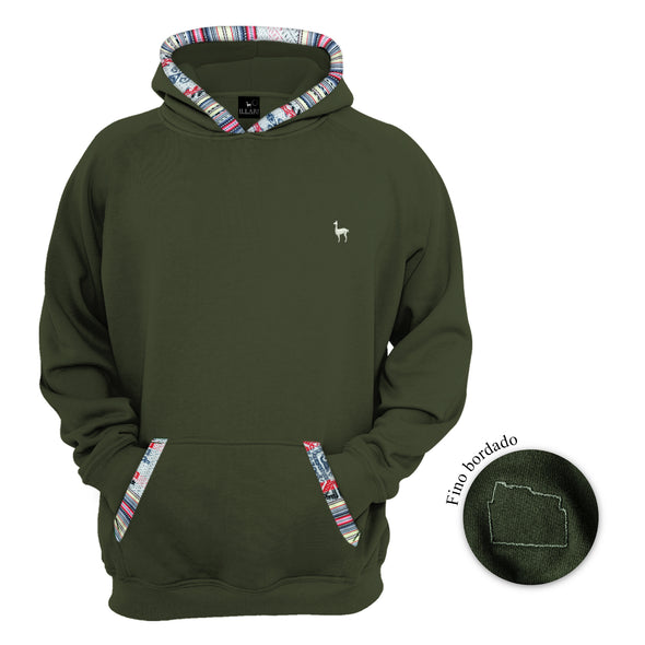 POLERA 12 ÁNGULOS VERDE