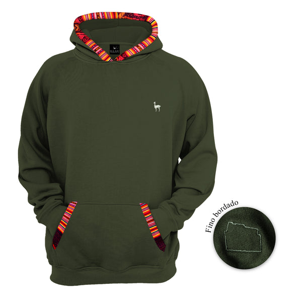 POLERA 12 ÁNGULOS VERDE