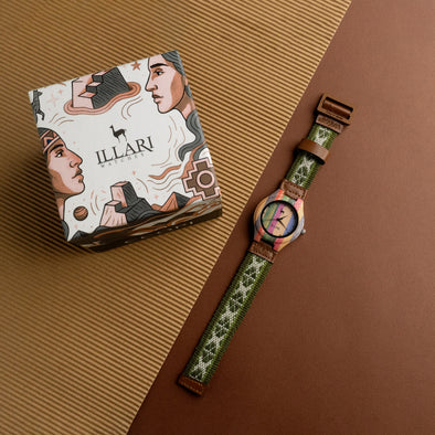 K’UYCHI VERDE | RELOJ INTIHUATANA | Colección CCOPI
