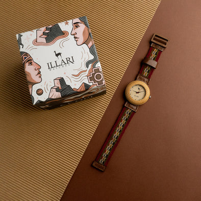 T’ANTITA ROJO | RELOJ INTIHUATANA | Colección CCOPI