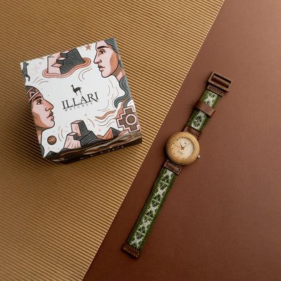 T’ANTITA VERDE | RELOJ INTIHUATANA | Colección CCOPI