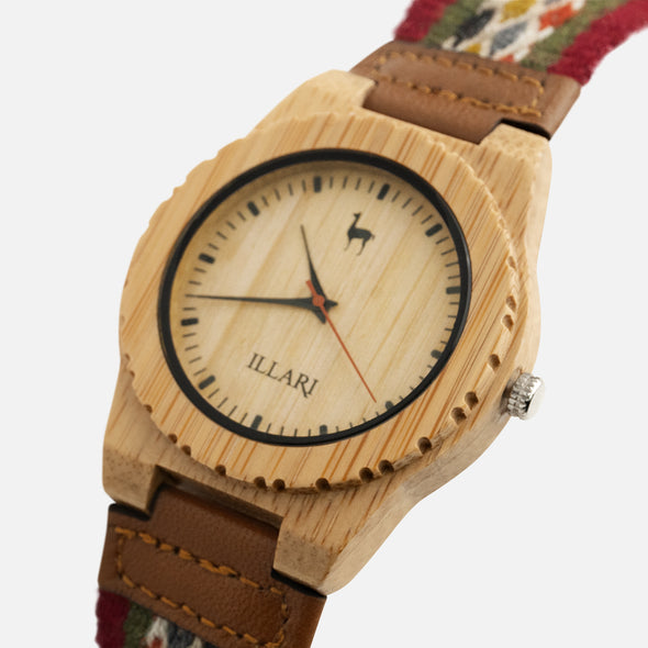 KIRU ROJO | RELOJ INTIHUATANA | Colección CCOPI