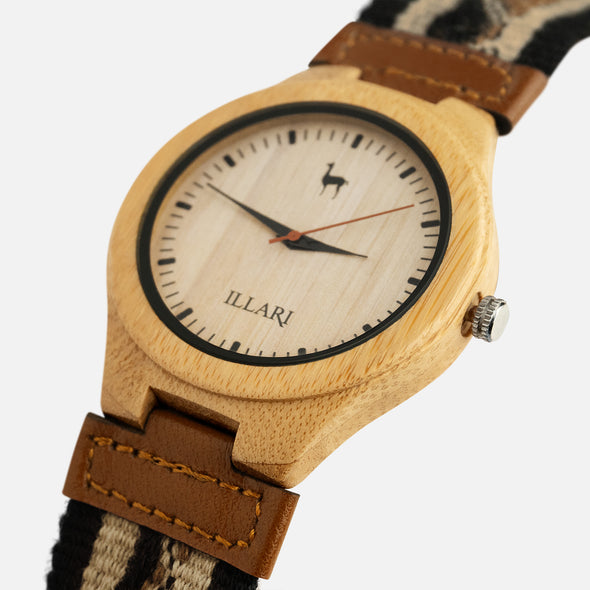 LLAMP’U NEGRO | RELOJ INTIHUATANA | Colección CCOPI