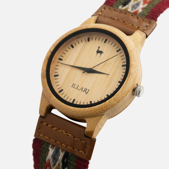 RUYRU ROJO | RELOJ INTIHUATANA | Colección CCOPI
