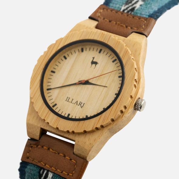 KIRU AZUL | RELOJ INTIHUATANA | Colección CCOPI