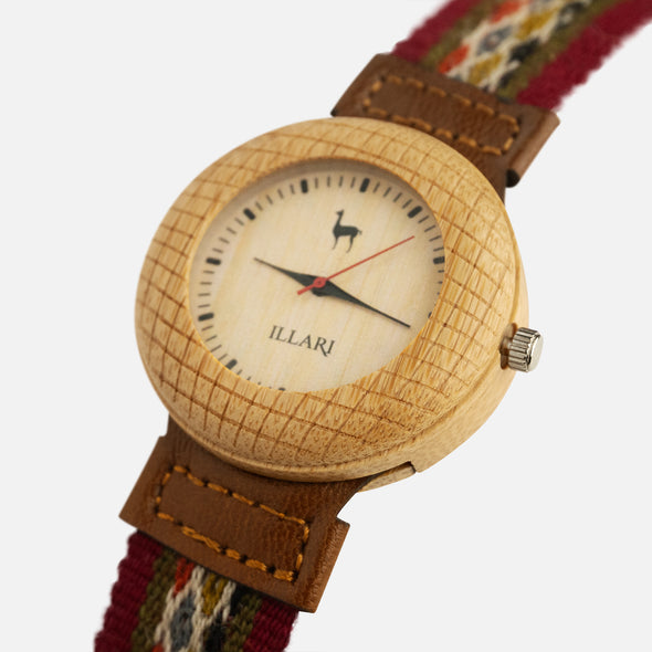 T’ANTITA ROJO | RELOJ INTIHUATANA | Colección CCOPI