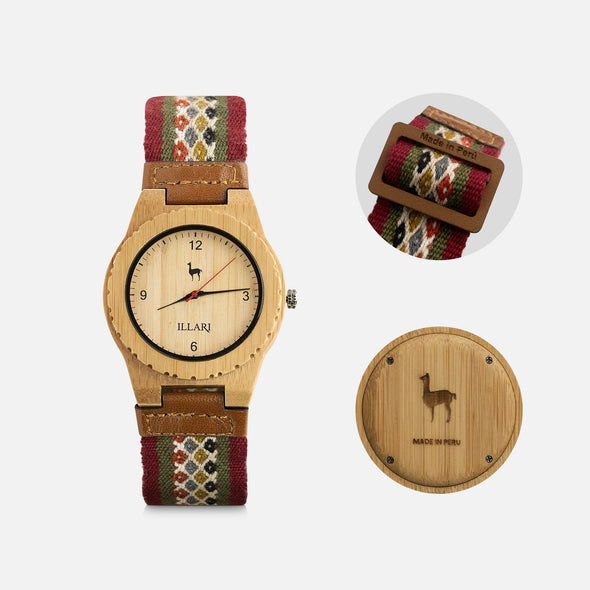 KIRU ROJO 6.1 | RELOJ INTIHUATANA | Colección CCOPI