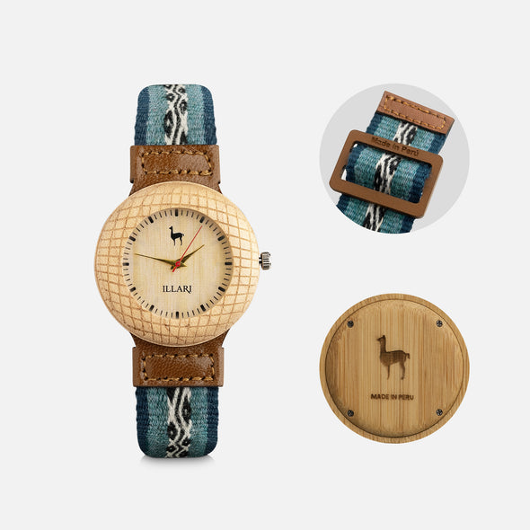 T’ANTITA AZUL | RELOJ INTIHUATANA | Colección CCOPI
