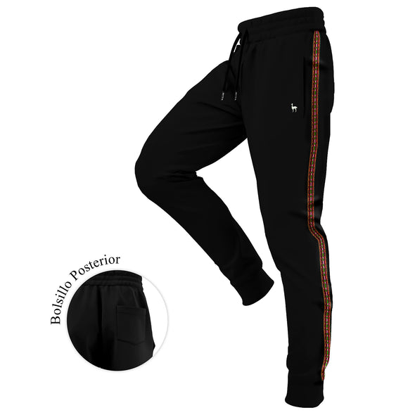 JOGGER APACHETA NEGRO