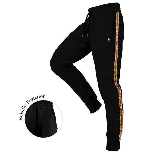 JOGGER APACHETA NEGRO