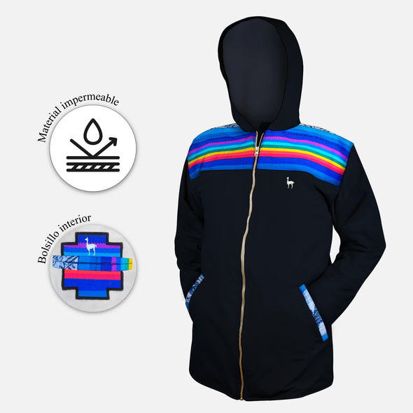 CASACA APU AZUL MARINO