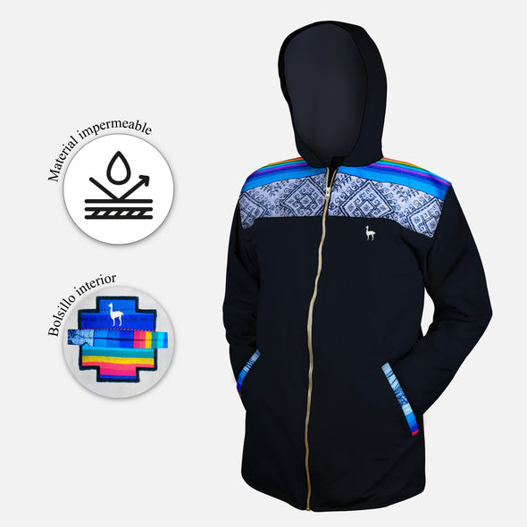 CASACA APU AZUL MARINO