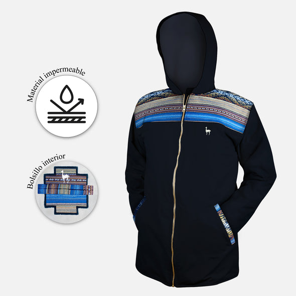 CASACA APU AZUL MARINO