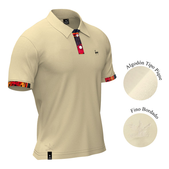 CAMISERO MANCO CAPAC BEIGE