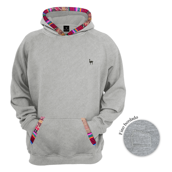 POLERA 12 ÁNGULOS MELANGE