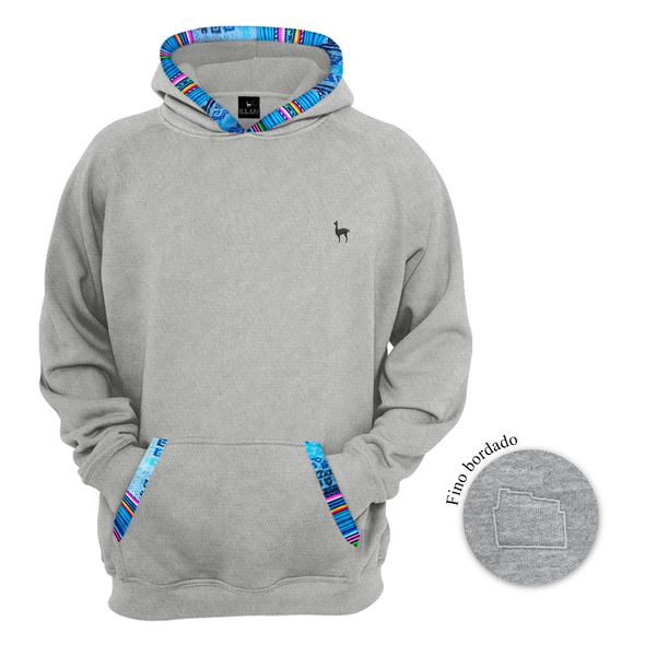 POLERA 12 ÁNGULOS MELANGE
