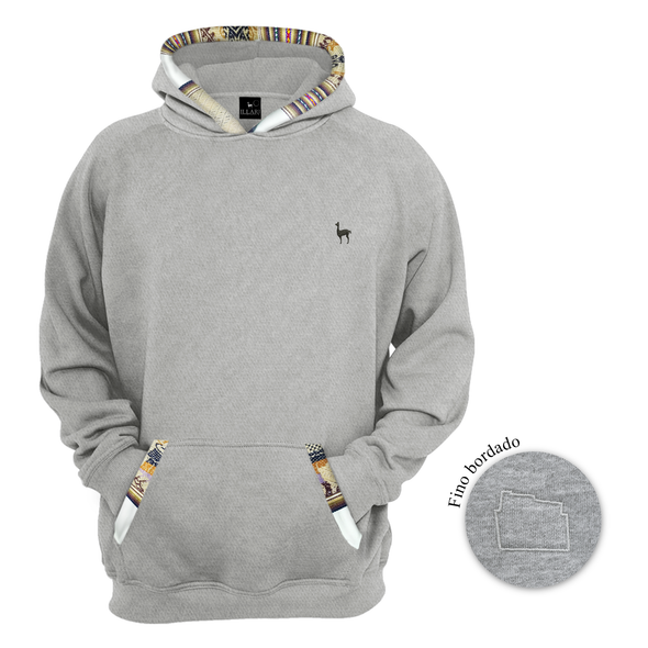 POLERA 12 ÁNGULOS MELANGE