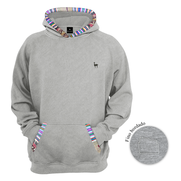 POLERA 12 ÁNGULOS MELANGE