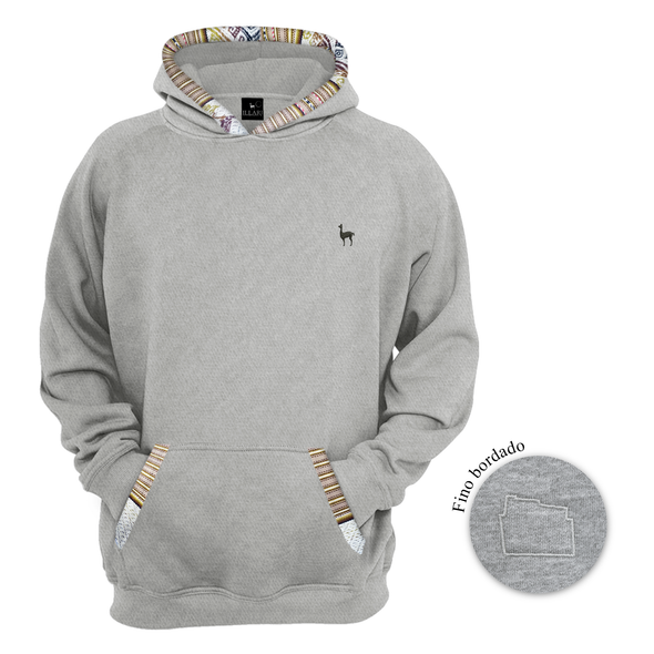 POLERA 12 ÁNGULOS MELANGE