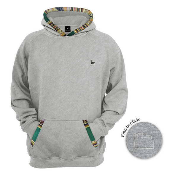 POLERA 12 ÁNGULOS MELANGE