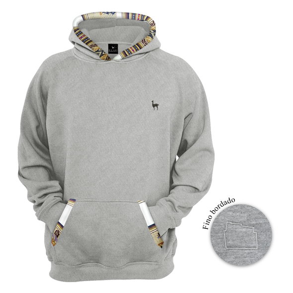 POLERA 12 ÁNGULOS MELANGE