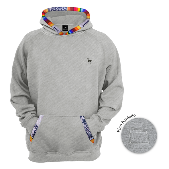 POLERA 12 ÁNGULOS MELANGE