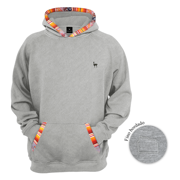 POLERA 12 ÁNGULOS MELANGE