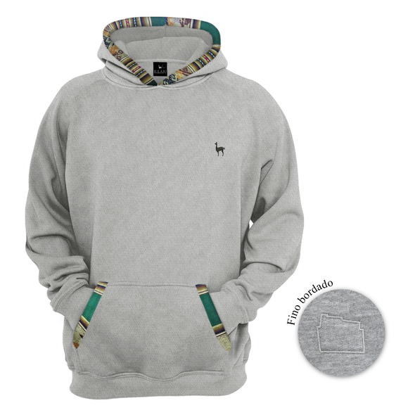 POLERA 12 ÁNGULOS MELANGE