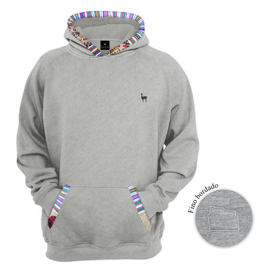 POLERA 12 ÁNGULOS MELANGE