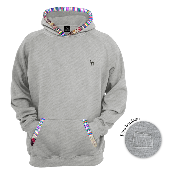 POLERA 12 ÁNGULOS MELANGE