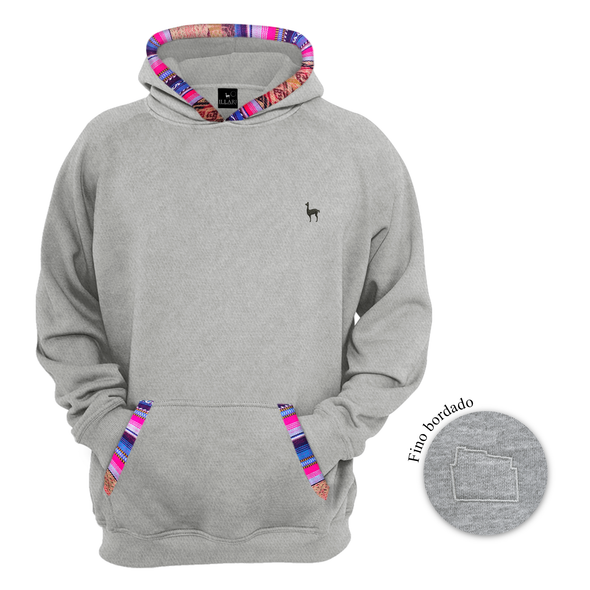 POLERA 12 ÁNGULOS MELANGE