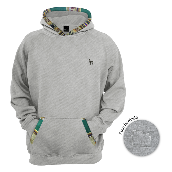 POLERA 12 ÁNGULOS MELANGE