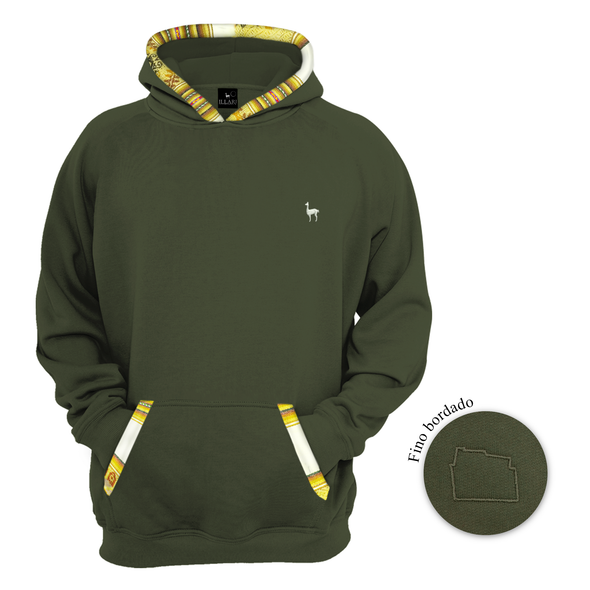 POLERA 12 ÁNGULOS VERDE