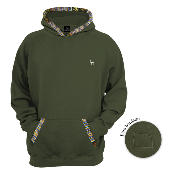 POLERA 12 ÁNGULOS VERDE