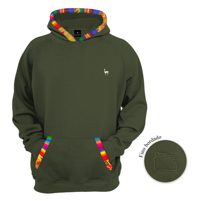 POLERA 12 ÁNGULOS VERDE