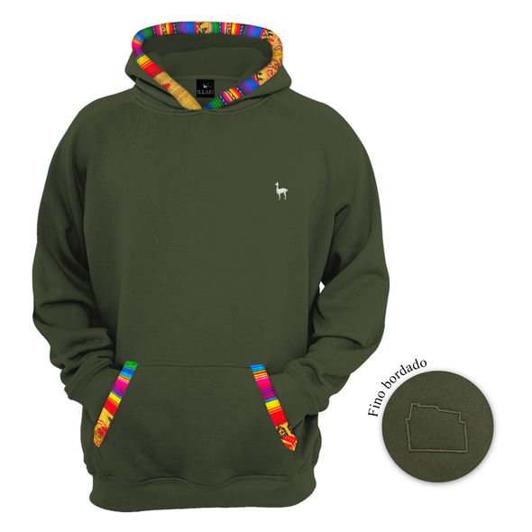 POLERA 12 ÁNGULOS VERDE
