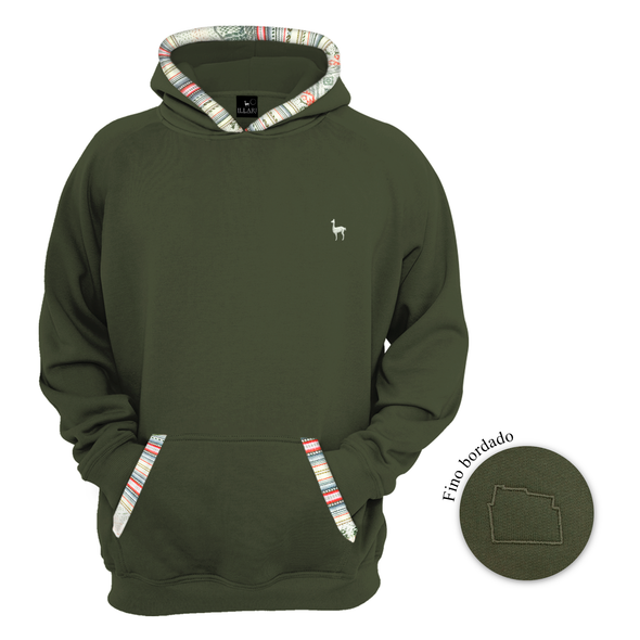 POLERA 12 ÁNGULOS VERDE