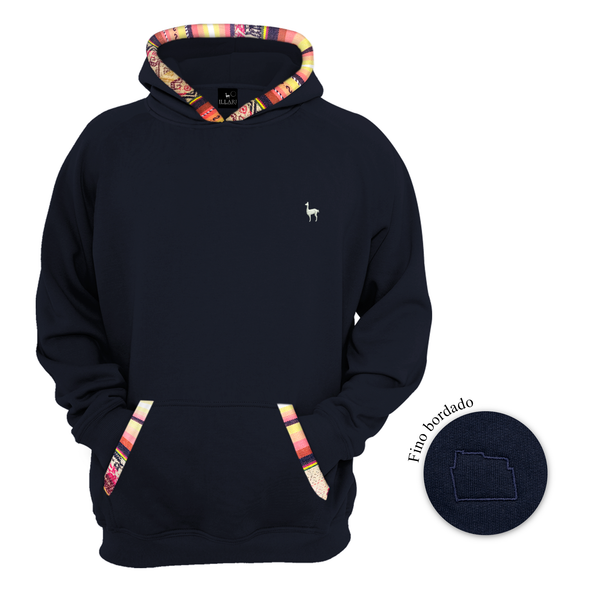 POLERA 12 ÁNGULOS AZUL ACERO