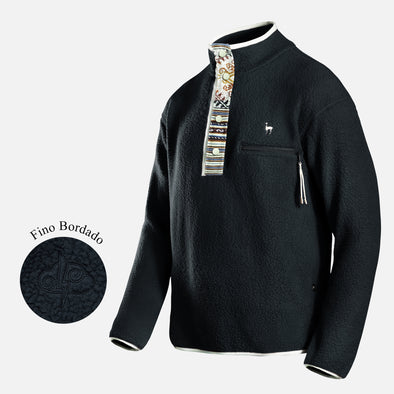POLERA ILLAPA AZUL MARINO