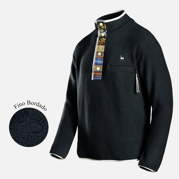 POLERA ILLAPA AZUL MARINO