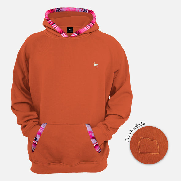 POLERA 12 ÁNGULOS LADRILLO