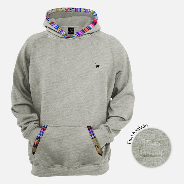 POLERA 12 ÁNGULOS MELANGE