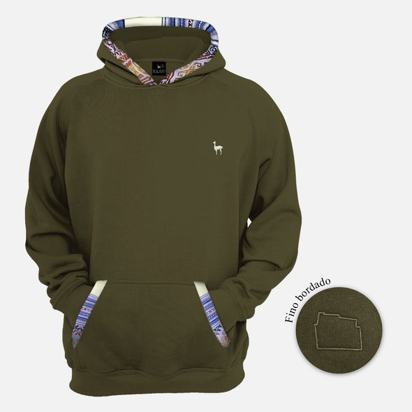 POLERA 12 ÁNGULOS VERDE