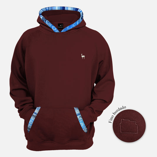 POLERA 12 ÁNGULOS VINO