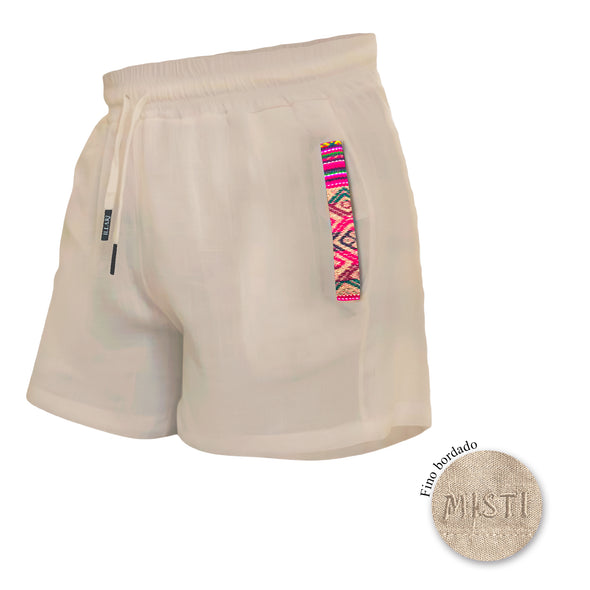 SHORT MISTI BEIGE