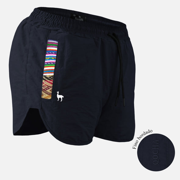 SHORT QOCHA AZUL