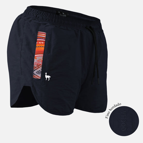SHORT QOCHA AZUL