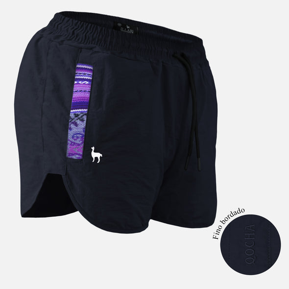 SHORT QOCHA AZUL