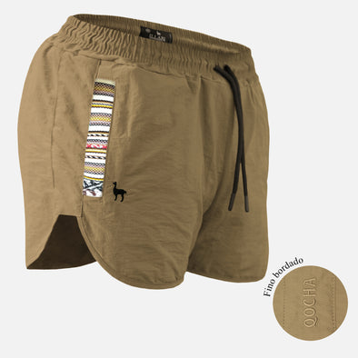 SHORT QOCHA BEIGE